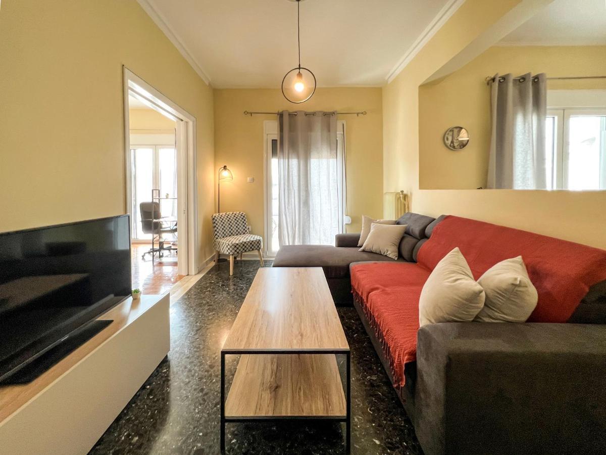 Chiou Spacious 90Sqm Apt In أثينا المظهر الخارجي الصورة