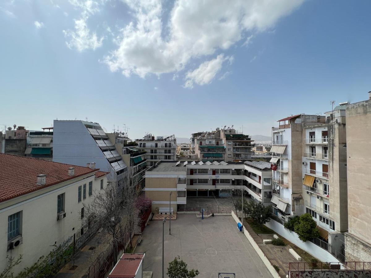 Chiou Spacious 90Sqm Apt In أثينا المظهر الخارجي الصورة