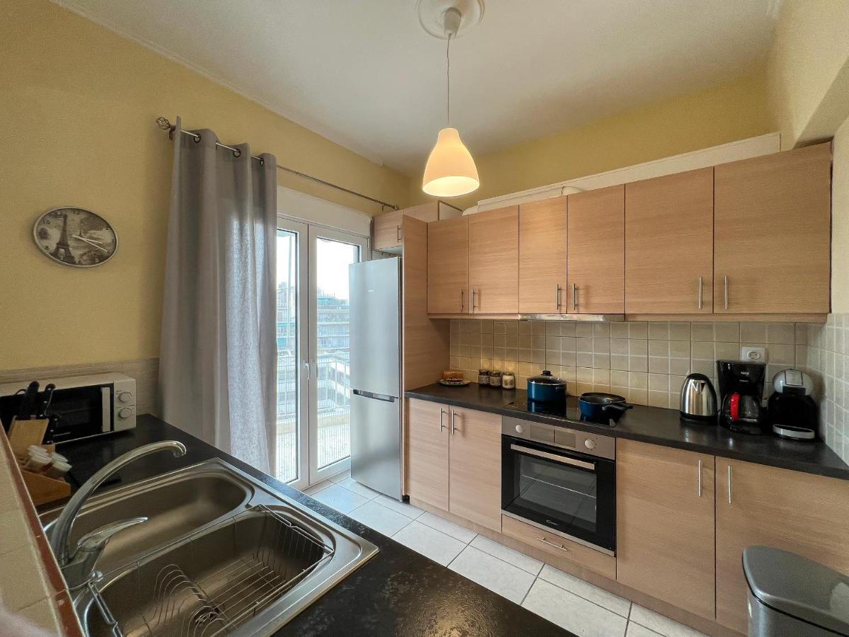 Chiou Spacious 90Sqm Apt In أثينا المظهر الخارجي الصورة