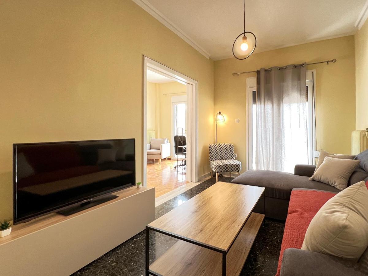 Chiou Spacious 90Sqm Apt In أثينا المظهر الخارجي الصورة