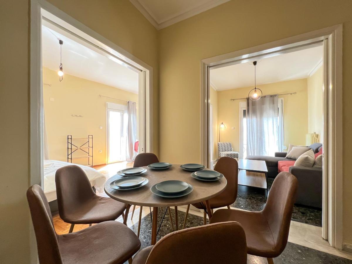 Chiou Spacious 90Sqm Apt In أثينا المظهر الخارجي الصورة